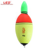 LEO EVA Fish Float LED Light Button Battery Weight Water Resistance