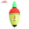 LEO EVA Fish Float LED Light Button Battery Weight Water Resistance