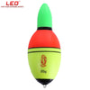 LEO EVA Fish Float LED Light Button Battery Weight Water Resistance