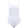 Sexy Round Collar Backless Gauze Patchwork High Waist Pure Color Swimwear for Women