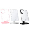 Portable Table 20 LEDs Lamp Luminous Cosmetic Mirror