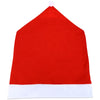 Santa Claus Christmas Hat Chair Cover