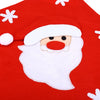 Santa Claus Snowman Christmas Hat Chair Cover
