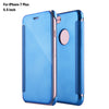 Luxury Mirror Flip Cover PC Case for iPhone 7 Plus 5.5 inch