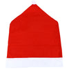 Santa Claus Snowman Christmas Hat Chair Cover