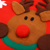 Santa Claus Snowman Christmas Hat Chair Cover