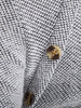 Long Sleeve Button Design Turtleneck Sweater