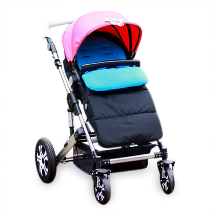 Windproof Babies Sleeping Bag Cold-proof Stroller Mat Foot Cover