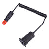IZTOSS C59 - Z 5V 4.2A Motorcycle Motorbike Dual USB Charger with Voltmeter