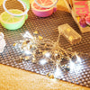10 LEDs Golden Heart String Light Battery Powered Lamp