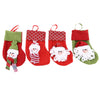 20pcs Christmas Stocking Decoration Hanging Gift Bag Ornaments