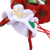 Christmas Santa Claus / Snowman Gift Drawstring Bag Hanging Decoration