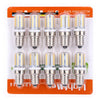 Lightme 10PCS AC 220V 3W E14 SMD 3014 LED Corn Bulb with 64 LEDs