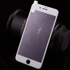 9H 3D Toughened Glass Carbon Fiber Anti-purple Light Explosion-proof Shatterproof Screen Protective Film for iPhone 7 Plus 5.5 inch 0.26mm