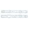 2pcs Fondant Love Heart Cake Cookie Mold Decorating Cutter