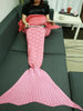 Fish Scale Design Sleeping Bag Wrap Mermaid Tail Blanket