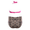 Sexy Wireless Bikini Bowknot Leopard Print Swimming Suit