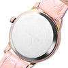 MARGUES M - 3043 Female Quartz Watch Artificial Diamond Ring Decoration Dial 3ATM Wristwatch