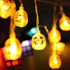 20-LED Pumpkin Light String Chains 2M Decoration Lighting Strip for Christmas Hallowmas