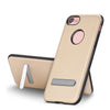 HOCO Creative PU Leather Cover Case with Metal Magnet Stand for iPhone 7 4.7 inch