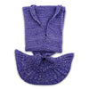 Adults Knitted Mermaid Tail Blanket Soft Sleeping Bag