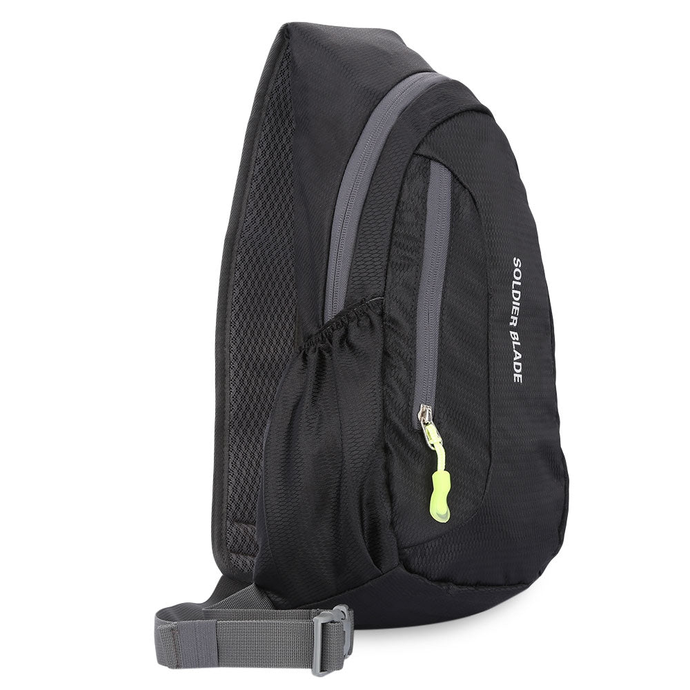 Guapabien Trendy Single Shoulder Outside Waterproof Multifunctional Chest Bag