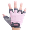 BOER Paired Fitness Sport Gym Exercise Weightlifting Women Half Finger Gloves