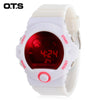 OTS T7003G Children LED Digital Watch Date Day Display 5ATM Chronograph Sports Wristwatch