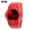 OTS T7003G Children LED Digital Watch Date Day Display 5ATM Chronograph Sports Wristwatch