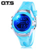 OTS 6999L Children LED Digital Watch Date Day Alarm Display 3ATM Sports Wristwatch