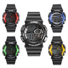 OTS 7001G Children LED Digital Watch Date Day Alarm Display 3ATM Chronograph Sports Wristwatch