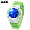 OTS T6900L Kids LED Digital Watch Date Day Alarm Display 5ATM Chronograph Sports Wristwatch