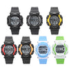 OTS T6900L Kids LED Digital Watch Date Day Alarm Display 5ATM Chronograph Sports Wristwatch