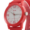 OTS T1145G Children Quartz Watch 30m Water Resistance Luminous Pointer Rubber Band Wristwatch