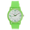 OTS T1145G Children Quartz Watch 30m Water Resistance Luminous Pointer Rubber Band Wristwatch