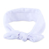 Cute Girl Child Bowknot Animal Rabbit Ear Shape Elastic Headwear Headband