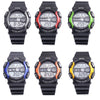 OTS T6900G Children LED Digital Watch Date Day Alarm Display 5ATM Chronograph Sports Wristwatch
