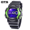 OTS T6900G Children LED Digital Watch Date Day Alarm Display 5ATM Chronograph Sports Wristwatch