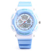 OTS T8003L Children Dual Movt Quartz Digital Watch Luminous Date Day Display 5ATM Wristwatch