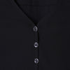 Adjustable Sleeve Buttoned High Low Hem Blouse