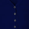 Adjustable Sleeve Buttoned High Low Hem Blouse