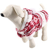 Warm Coral Fleece Pet Dog Clothes Cozy Snowflake Puppy Coat