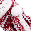 Warm Coral Fleece Pet Dog Clothes Cozy Snowflake Puppy Coat
