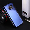 Luxury Mirror Flip Cover Hard PC Case with Auto Sleep Wake Up Function for Samsung Galaxy S7