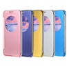 Luxury Mirror Flip Cover Hard PC Case with Auto Sleep Wake Up Function for Samsung Galaxy S7