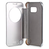 Luxury Mirror Flip Cover Hard PC Case with Auto Sleep Wake Up Function for Samsung Galaxy S7