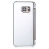 Luxury Mirror Flip Cover Hard PC Case with Auto Sleep Wake Up Function for Samsung Galaxy S7