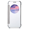 Luxury Mirror Flip Cover Hard PC Case with Auto Sleep Wake Up Function for Samsung Galaxy S7
