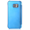 Luxury Mirror Flip Cover Hard PC Case with Auto Sleep Wake Up Function for Samsung Galaxy S7