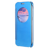 Luxury Mirror Flip Cover Hard PC Case with Auto Sleep Wake Up Function for Samsung Galaxy S7